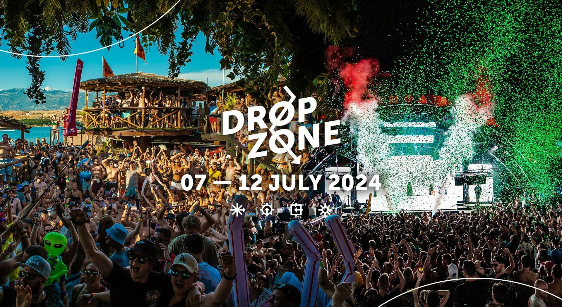 Dropzone Festival 2024 Zrce Beach, Croatia